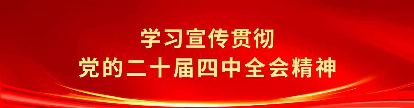 学习宣传贯彻党的二十届四中全会精神