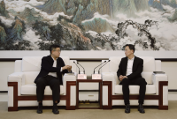 杨仁华会见法士特集团董事长马旭耀