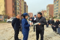 西咸新区消防救援支队北杜消防所联合网格员进社区开展电动车消防安全宣传