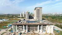 陕西省中医药研究院迁建项目全力向2026年3月竣工投用的目标冲刺