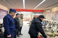 西咸新区消防救援支队能源金贸区大队联合多部门开展电动自行车全链条整治