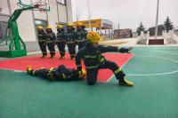 西咸新区消防救援支队天台八路消防救援站组织开展紧急救助训练