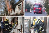 西咸新区消防救援支队开展初战控火（村民自建房）暨作战训练安全现场展示活动