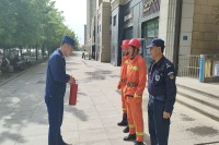 西咸新区消防救援支队空港新城协调工作组深入辖区开展消防安全宣传