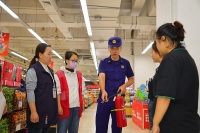 西咸新区消防救援支队开展全国防灾减灾日消防宣传活动