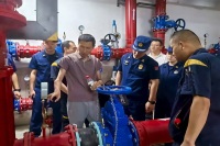 西咸新区消防救援支队开展全区重点场所消防安全教学培训式检查工作
