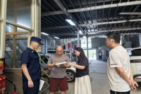 西咸新区消防救援支队沣西新城协调工作组联合街办安消办开展消防安全专项检查