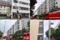 西咸新区消防救援支队开展养老院六熟悉暨灭火救援实战拉动演练