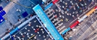 2025西咸新区半程马拉松赛在昆明池畔鸣枪开跑