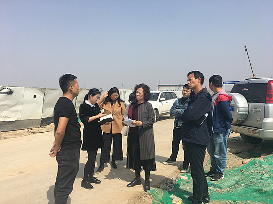 西咸新区自然资源局组织集中检查征地拆迁项目.jpg