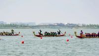 2025年名校龙舟邀请赛暨昆明池水上嘉年华在西咸新区举行