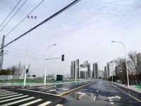 泾河新城道路两条市政道路通车