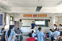西咸新区消防救援支队昆明池小型站走进义井寨小学开展消防安全培训活动