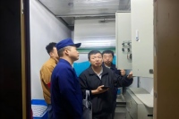 西咸新区消防救援支队沣东新城协调工作组联合西安市安委办指导组开展现场指导工作