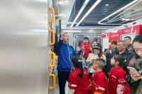 西咸新区消防救援支队开展队站开放活动