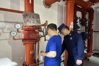 西咸新区消防救援支队能源金贸区协调工作组开展消防安全指导检查