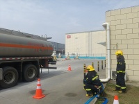 西咸新区消防救援支队开展消防安全实战演练