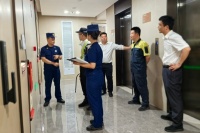 西咸新区消防救援支队深入辖区高层住宅小区采取“隐患排查+功能测试”开展专项排查
