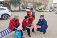 西咸新区消防救援支队深入辖区开展清明节前消防安全宣传行动