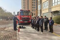 西咸新区消防救援支队同文路小型消防救援站深入怡莘花园小区开展消防培训