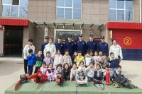 西咸新区消防救援支队崇文小型站组织开展队站开放日活动​