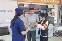 西咸新区消防救援支队联合消防志愿者开展消防安全宣传活动