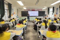西咸新区消防救援支队北杜消防所进校园开展消防安全“开学第一课”