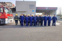 西咸新区消防救援支队空港大队联合西安机场消防支队开展应急响应测试