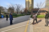 西咸新区消防救援支队泾河大队深入辖区住宅小区开展消防安全检查