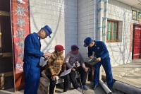 西咸新区消防救援支队广德路小型站深入农村开展消防宣传工作