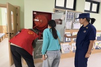 西咸新区消防救援支队能源金贸区协调工作组开展联合消防检查