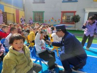 西咸新区消防救援支队大秦小型站深入辖区幼儿园开展消防安全宣传
