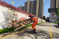 西咸新区消防救援支队沣东新城协调工作组组织开展体技能训练