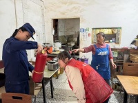 西咸新区消防救援支队能源金贸区大队联合上林街道办开展消防安全专项整治