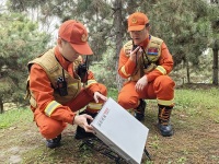 西咸新区消防救援支队开展跨区域山岳救援通信拉动演练