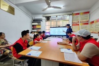 西咸新区消防救援支队沣东新城协调工作组开展电动车消防安全志愿培训
