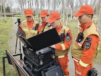 西咸新区消防救援支队开展跨区域山岳救援通信拉动演练
